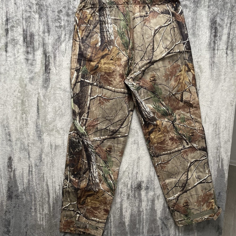 Frogg Toggs Camouflage Rain Pants Men's‎ Medium Lightweight Realtree - Picture 7 of 7